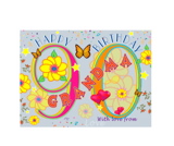 90th Birthday Card